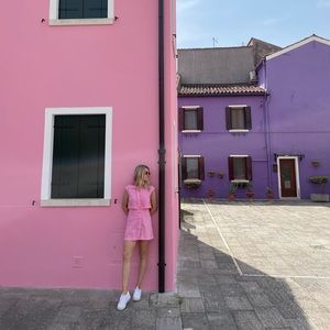 Zara Linen Blend Dress